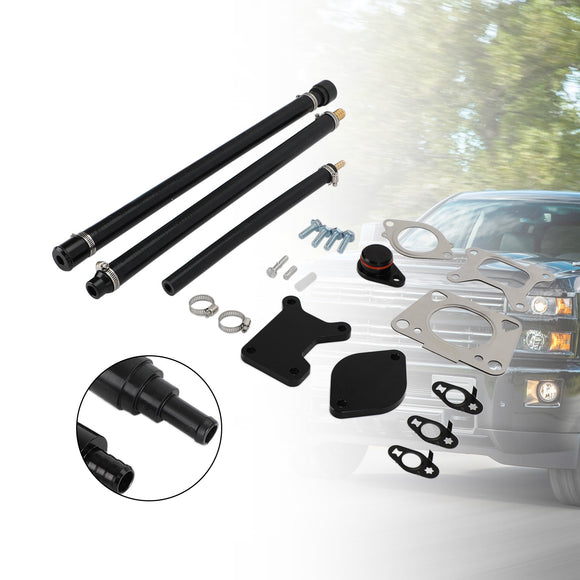 Kit de suppression du refroidisseur de vanne EGR pour Chevy Duramax Diesel 6.6 L5P (2017-2023)