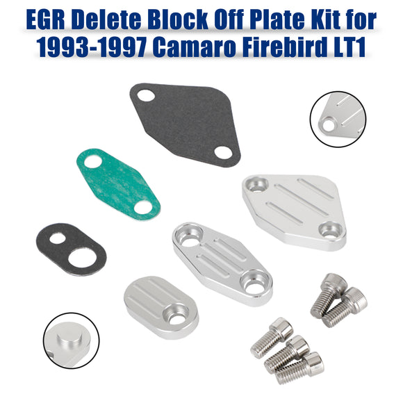 Camaro 1993-1997 Firebird LT1 EGR Delete Block Off Plate Kit
