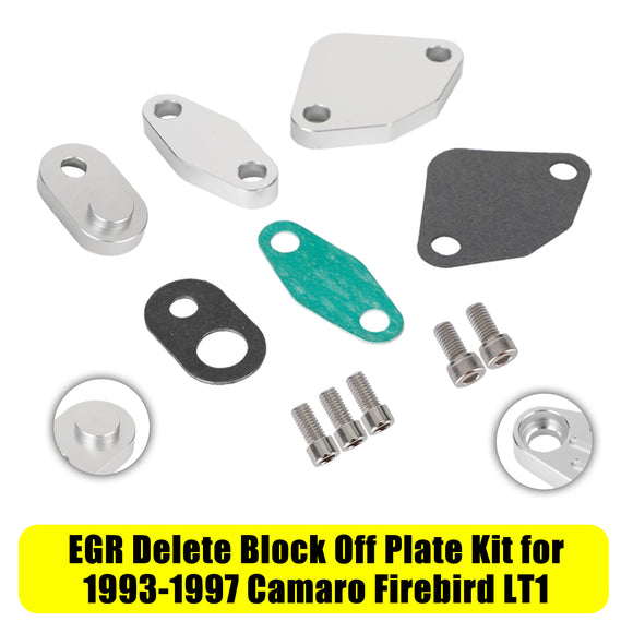 Camaro 1993-1997 Firebird LT1 EGR Delete Block Off Plate Kit