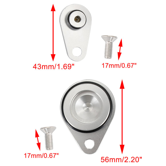 GM LS Truck EGR Intake Plug & EVAP Delete Plug Kit