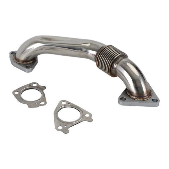 GMC 2011-2015 Sierra 2500HD 3500HD 6.6L EGR Delete & Cooler Race Kit w/ Up pipe