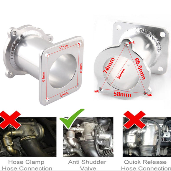 Kit de suppression de collecteur d'échappement diesel EGR pour BMW Série 3 E90/E91 31 3200D/325d/330d/330xd M47N2 M57N2 (2004-2008)