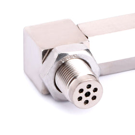 Entretoise de capteur d'O2 à 90°, voyant moteur, bouchon de contrôle CEL, connecteur de mini convertisseur