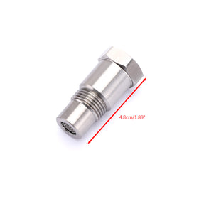 Lot de 2 entretoises de capteur d'O2 M18 x 1,5 pour voyant de contrôle du moteur CEL avec convertisseur catalytique - 0