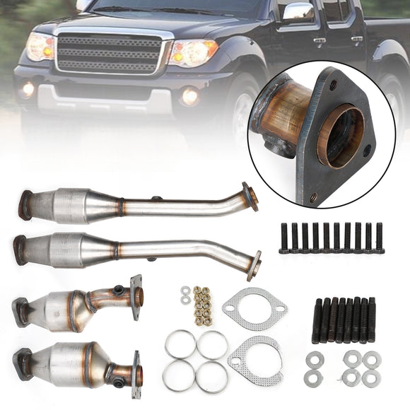 Kit de convertisseurs catalytiques 4 pièces pour Nissan NV2500/NV3500 4.0L 2012 (17171, 17172, 18219, 18218)