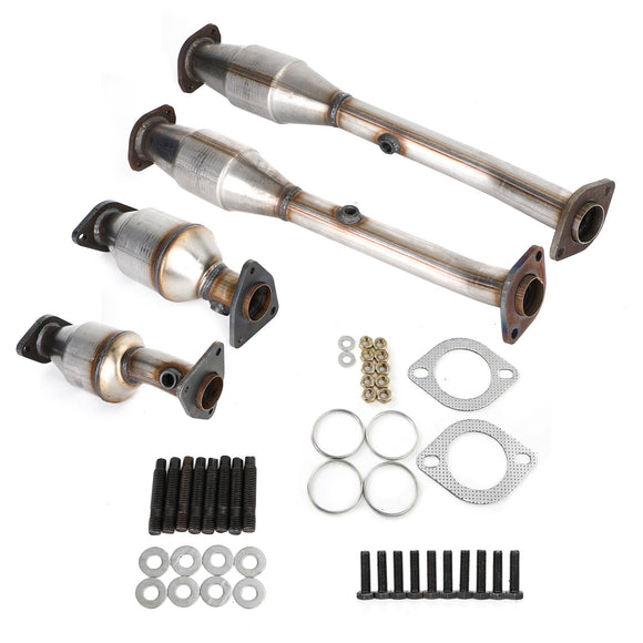 Kit de convertisseurs catalytiques 4 pièces pour Nissan NV1500 4.0L (2012-2016) 17171, 17172, 18219, 18218