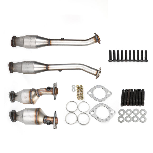 Kit de convertisseurs catalytiques 4 pièces pour Nissan NV1500 4.0L (2012-2016) 17171, 17172, 18219, 18218