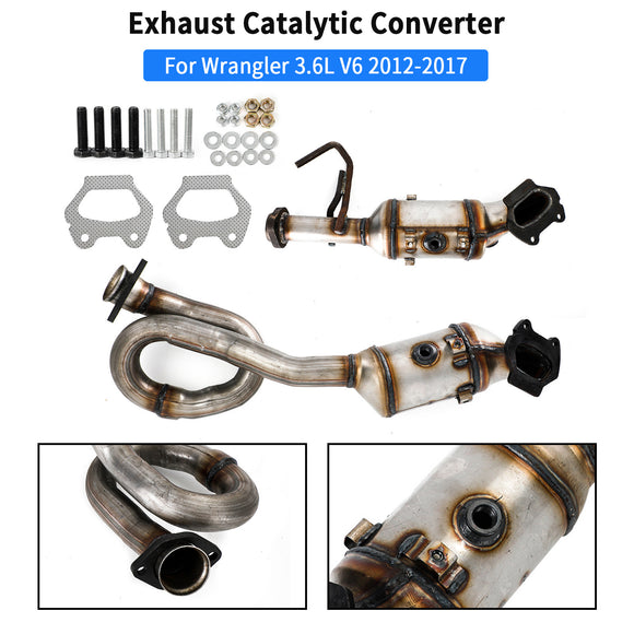 Links & Rechts Katalysator Set 641511 641512 Für Jeep Wrangler 3,6 L V6 2012-2017
