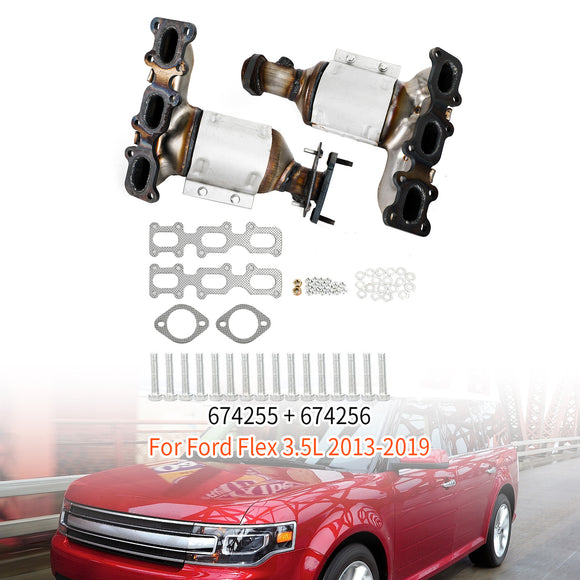Ford 2013-2019 Police Interceptor Utility 3,7L 674255 674256 2-teiliger Frontkatalysator