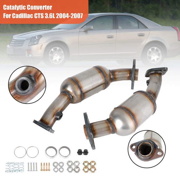 Cadillac 2005-2007 CTS 3.6L Left & Right Catalytic Converter Set 16544 16546