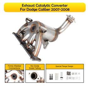 Jeep 2007-2017 Patriot 2.4L 4WD 674-871 Exhaust Manifold Catalytic Converter - 0