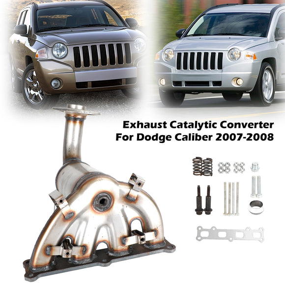 Convertisseur catalytique de collecteur d'échappement Dodge Caliber 2.4L AWD 674-871 2007-2008