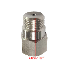 2 pièces M18x1,5 34 mm O2 capteur d'oxygène tuyau de test rallonge adaptateur entretoise bouchon - 0