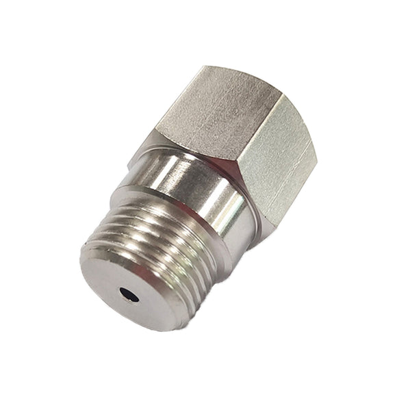 Lot de 4 rallonges de tube de test pour capteur d'oxygène O2 M18 x 1,5 34 mm, adaptateur, entretoise, bouchon