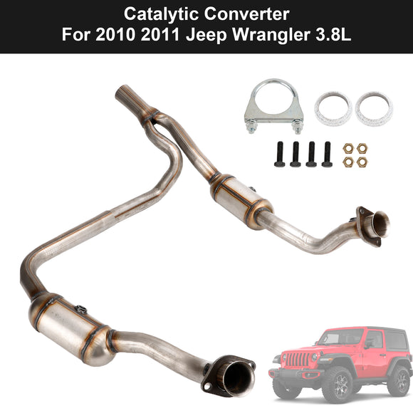 Kit complet de convertisseur catalytique pour Jeep Wrangler 3,8 L 2010-2011 (50498)