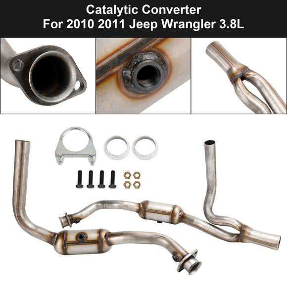 Kit complet de convertisseur catalytique pour Jeep Wrangler 3,8 L 2010-2011 (50498)