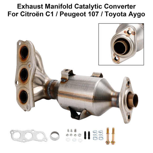Toyota 2005-2014 Aygo Citroen C1 Peugeot 107 0342K0 Catalytic Converter
