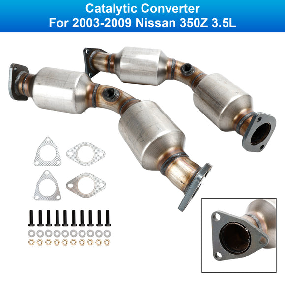 Convertisseur catalytique avant gauche et droit pour Nissan 350Z 3,5 L 16197 16198 (2003-2009)