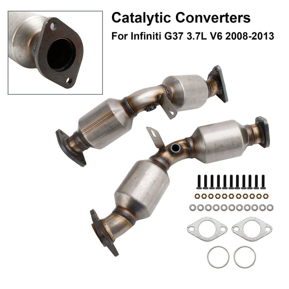 Convertisseurs catalytiques avant et arrière pour Nissan 350Z 3,5 L (12H5484 et 12H5485) (2003-2009)