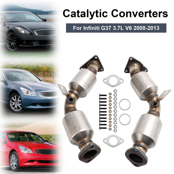 Convertisseurs catalytiques avant et arrière pour Nissan 350Z 3,5 L (12H5484 et 12H5485) (2003-2009)