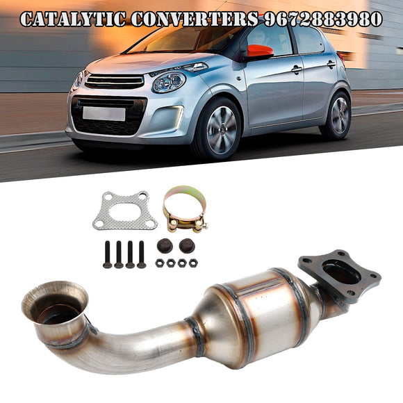 Peugeot 108, 208, 301, 308 II, 2008 55 KW / 75 PS Katalysator 9822117480 9672883980 28677