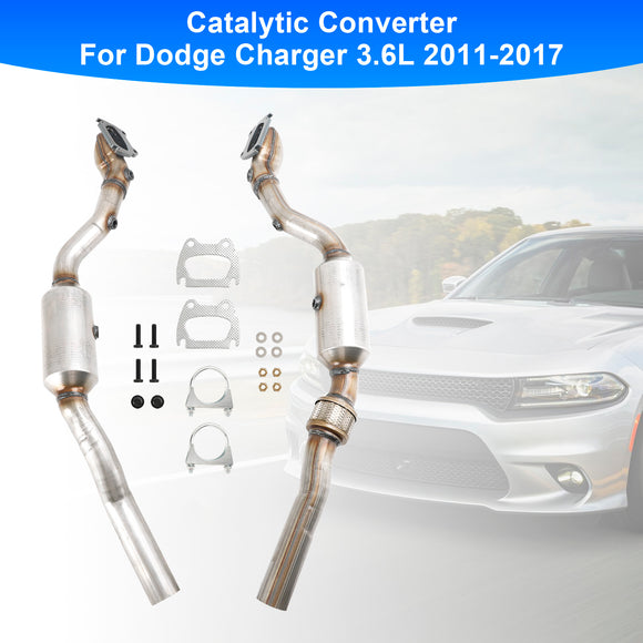 Convertisseur catalytique gauche et droit pour Dodge Charger 3,6 L (2011-2017)