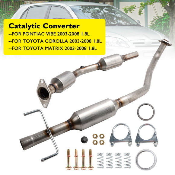 Convertisseur catalytique pour Toyota Matrix 1,8 L (2003-2008)