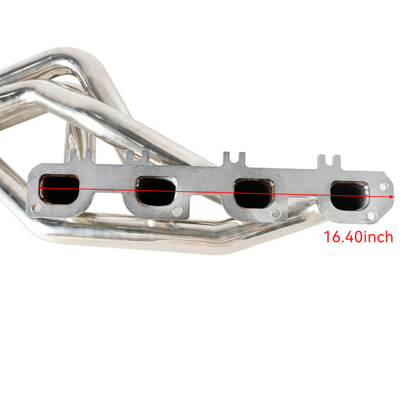 Collecteur d'échappement en acier inoxydable à tube long pour moteurs HEMI 5,7 L Dodge Ram 1500 2009-2018