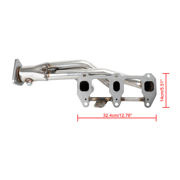Collecteur d'échappement en acier inoxydable pour Mazda RX8 RX-8 R3 GT Grand 2004-2011