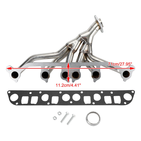 Abgaskrümmer Edelstahl 674196 662691 4883385K 4883385 16575131 Für Jeep Grand Cherokee Wrangler 4,0 L V6