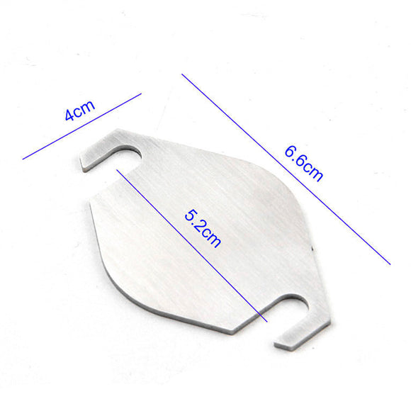 Plaque d'obturation de vanne EGR pour Peugeot 2.0 HDI 307 308 407 3008 5008 607