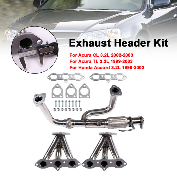 Collecteur d'échappement Honda Accord 3.2L HDSHA98V6 1998-2002