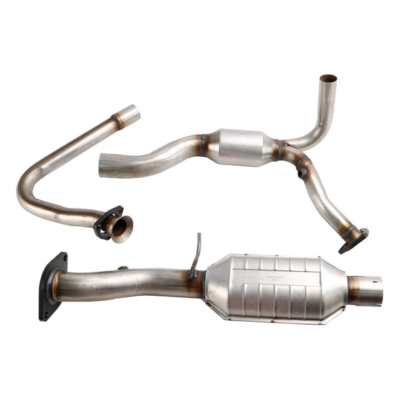 2001-2004 Chevrolet S10 4.3L 4WD Y pipe Catalytic Converters