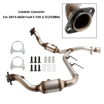 Convertisseur catalytique côté droit et gauche pour Ford F-150 2,7 L V6 Turbo (2015-2020) - 0