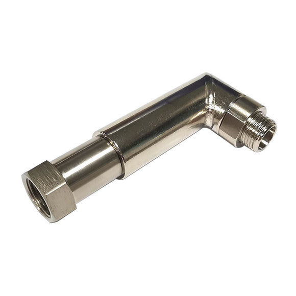 Entretoise de capteur d'oxygène O2 M18 x 1,5, rallonge coudée à 90 degrés, rallonge de bouchon O2