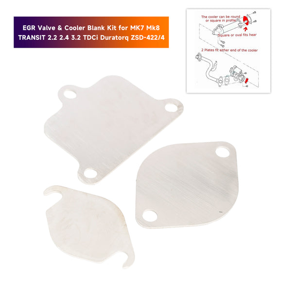 Kit de vanne EGR et de refroidisseur vierge pour Transit 2.2 2.4 TDCi MK7 2006