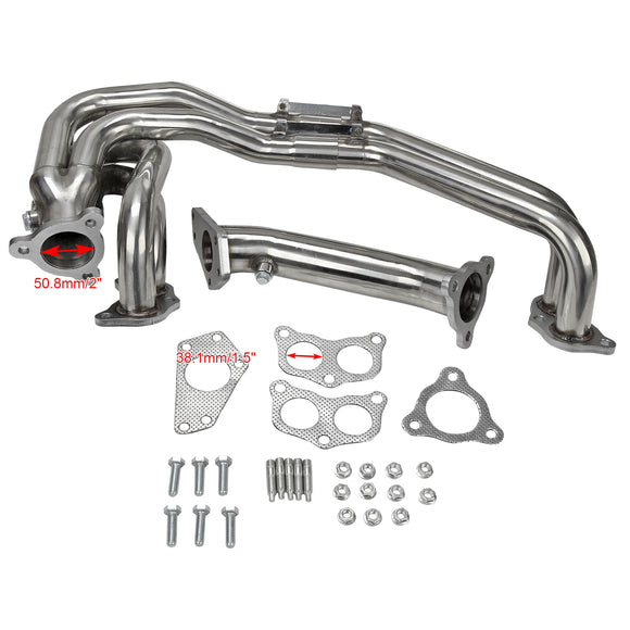 Subaru Impreza 2002-2006 WRX/STI GDB GG EJ20/EJ25 Stainless Steel Exhaust Header