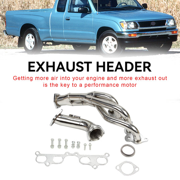 Toyota Tacoma 1995-2001 2,4 l 2,7 l L4 Edelstahl-Krümmer