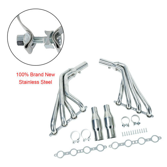Collecteurs d'échappement en acier inoxydable à tube long pour Chevrolet Camaro SS LS3 6,2 L V8 (2010-2015)