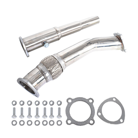 Volkswagen 2001-2004 Beetle GLX Sport Turbo Hatchback 2-Door 1.8L I4 Stainless Steel 3" Exhaust Turbo Downpipe
