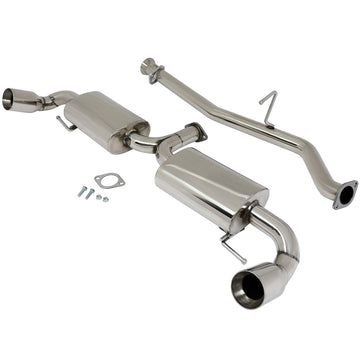 Système d'échappement arrière à double silencieux de 3,5 pouces pour Honda Accord 1,3 L (2006-2007) - 0