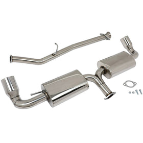 Système d'échappement Catback à double silencieux de 3,5 pouces pour Honda Accord 2006-2007 et Mazda RX-8 2004-2011 1,3 L