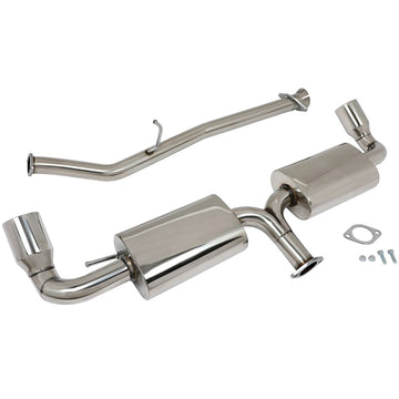 Système d'échappement Catback à double silencieux de 3,5 pouces pour Honda Accord 2006-2007 et Mazda RX-8 2004-2011 1,3 L