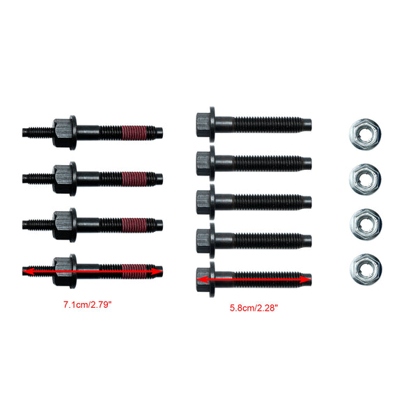 Kit de quincaillerie pour collecteur d'échappement Dodge Ram Jeep Chrysler Dorman 03309 06509863AA 6505316AA