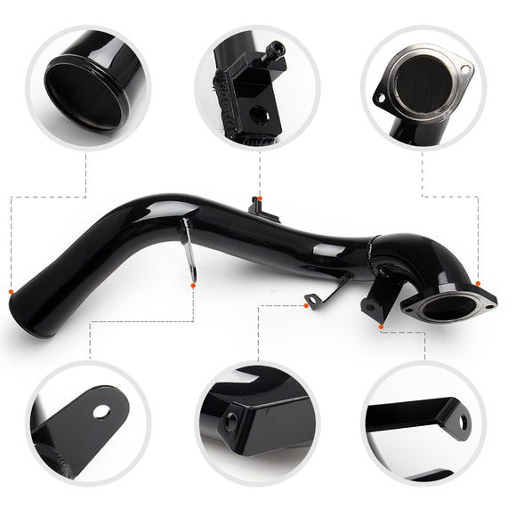 Kit de suppression EGR avec coude d'admission à haut débit pour GMC Sierra 3500 2006, moteur V8 diesel 6,6 L à soupapes en tête, turbocompressé