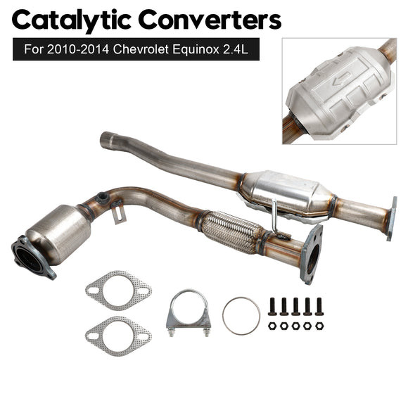 GMC 2010-2014 Terrain 2.4L 54850 19463 3011602 642042 Front & Rear Catalytic Converters