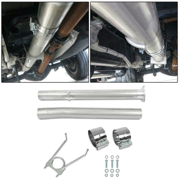 2013-2018 Dodge Ram 2500 3500 6.7L Turbo Diesel 4" Exhaust Tube Pipe Kit - 0