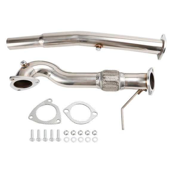 Tuyau d'échappement 3" en acier inoxydable pour Audi S3 8L TT 8N Mk1 1.8T 225 ch