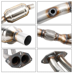Convertisseurs catalytiques avec tuyau en Y pour Audi A4 B5 / VW Passat 3B 1.6 - 0