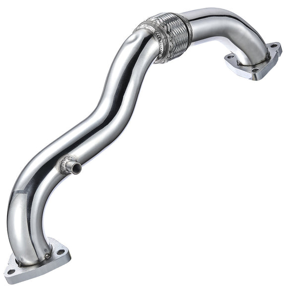 Ford 2008-2010 6,4 l Powerstroke Diesel Heavy Duty poliert, kein EGR-Auspuff-Up-Pipe